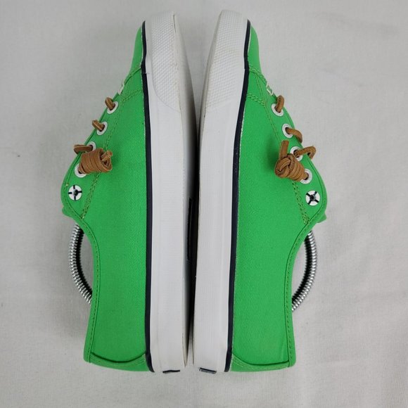 Sperry Top-Sider Seacoat Fashion Women's Green Sneakers US Size 6.5 - Picture 6 of 8